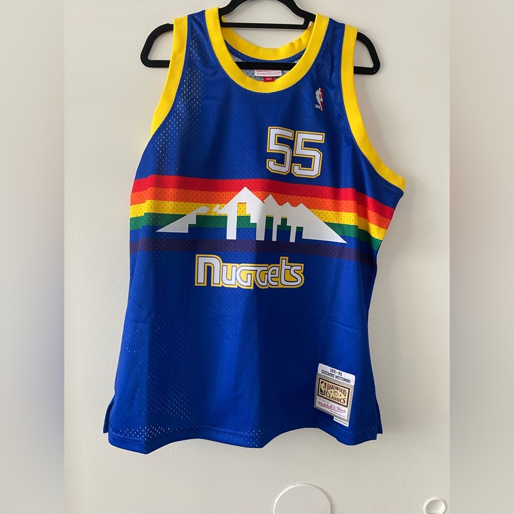 Dikembe Mutombo Denver Nuggets Jersey-XL